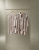 Noorika: Blush Zari-Tassel Co-ord Set – refined hanger packshot