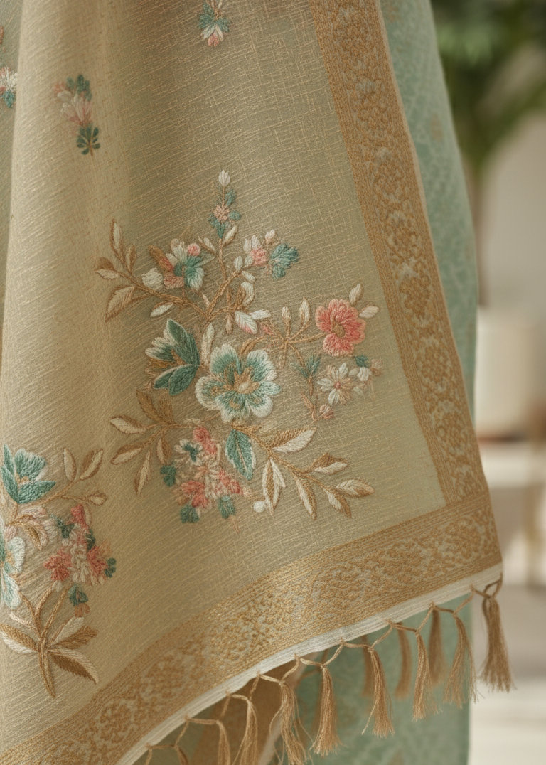 Aabroo garment detail close-up