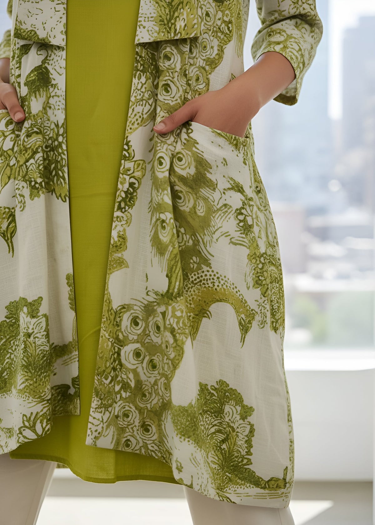 Mayur garment detail close-up
