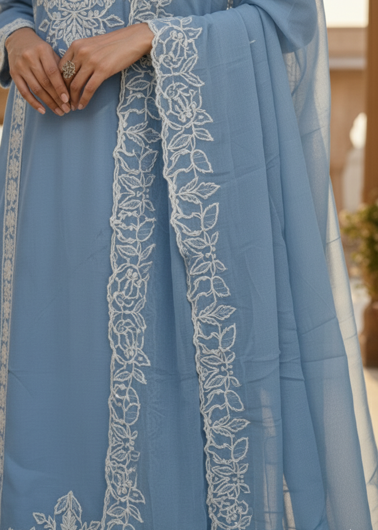 Neer garment detail close-up