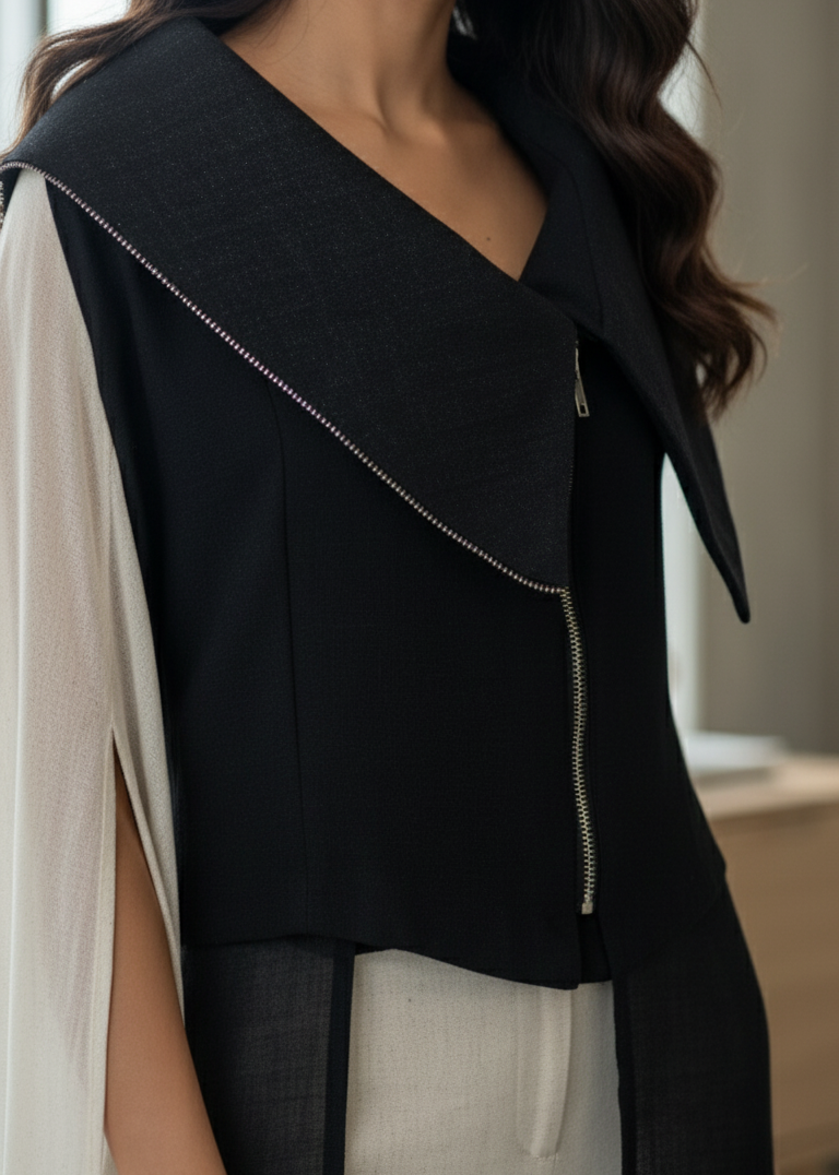 Saaya garment detail close-up