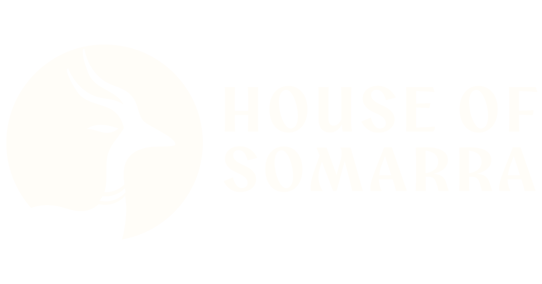 House of Somarra neutral off-white logo